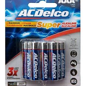 Alkaline Batteries AAA Package of 12