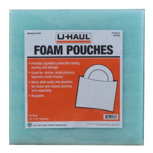12” x 12” Cushion Foam Pouches