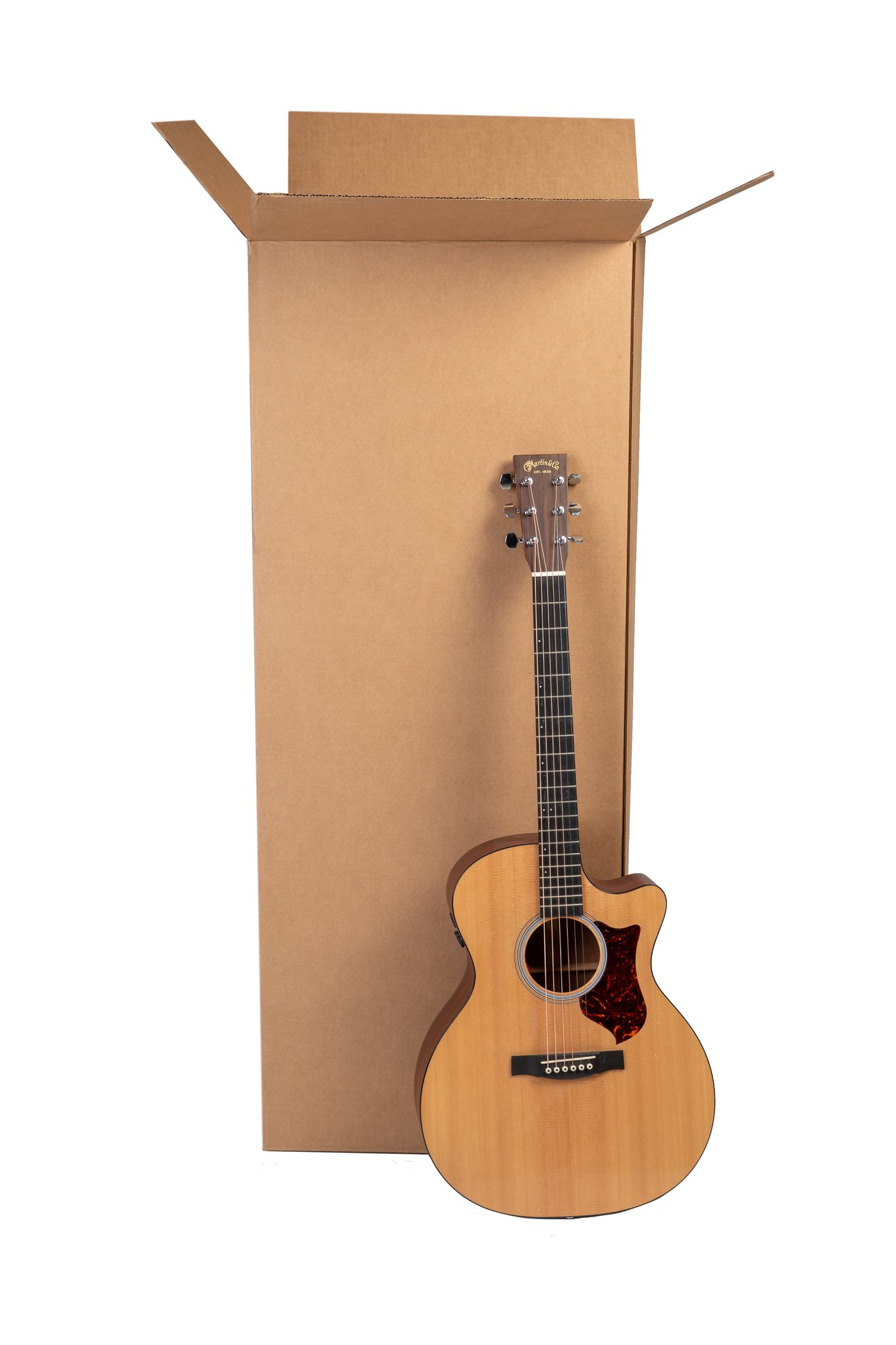 Guitar Shipping Box - 20” x 8” x 50”, 4.6 cu ft